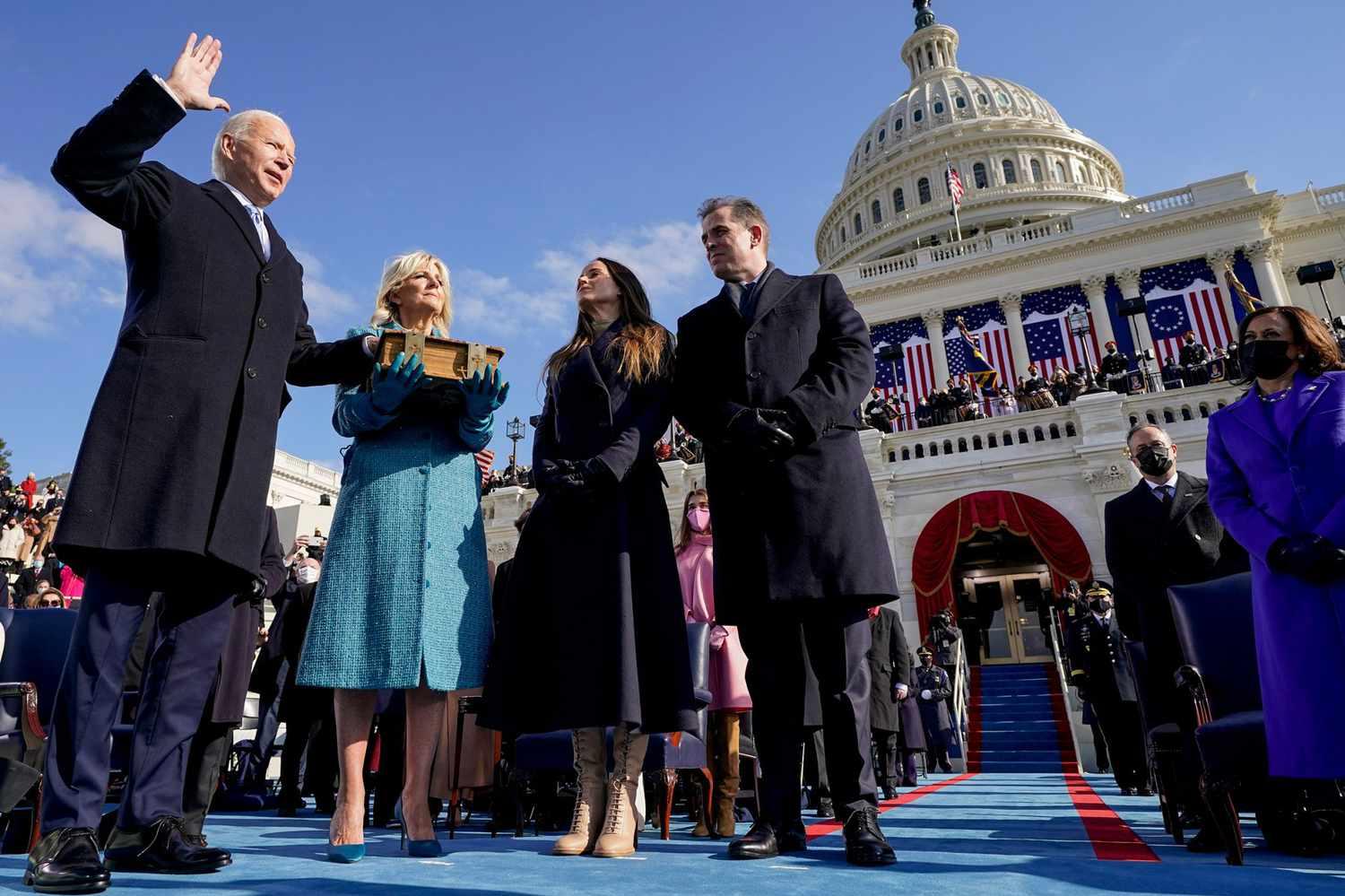 Photos Of Joe Biden And Kamala Harris Families From Inauguration Day