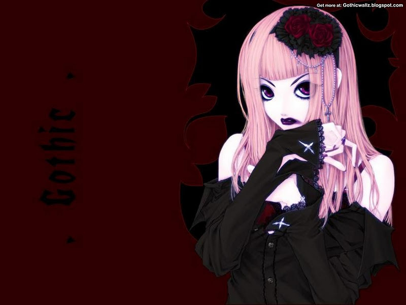 Scary Wallpaper Gothic Anime