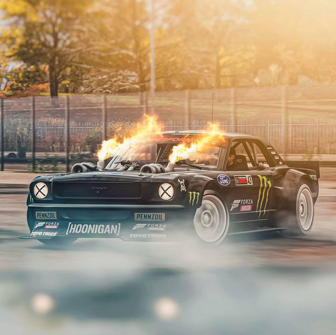 This Photoshopped Ford Mustang Hoonicorn Shows How Far Racing