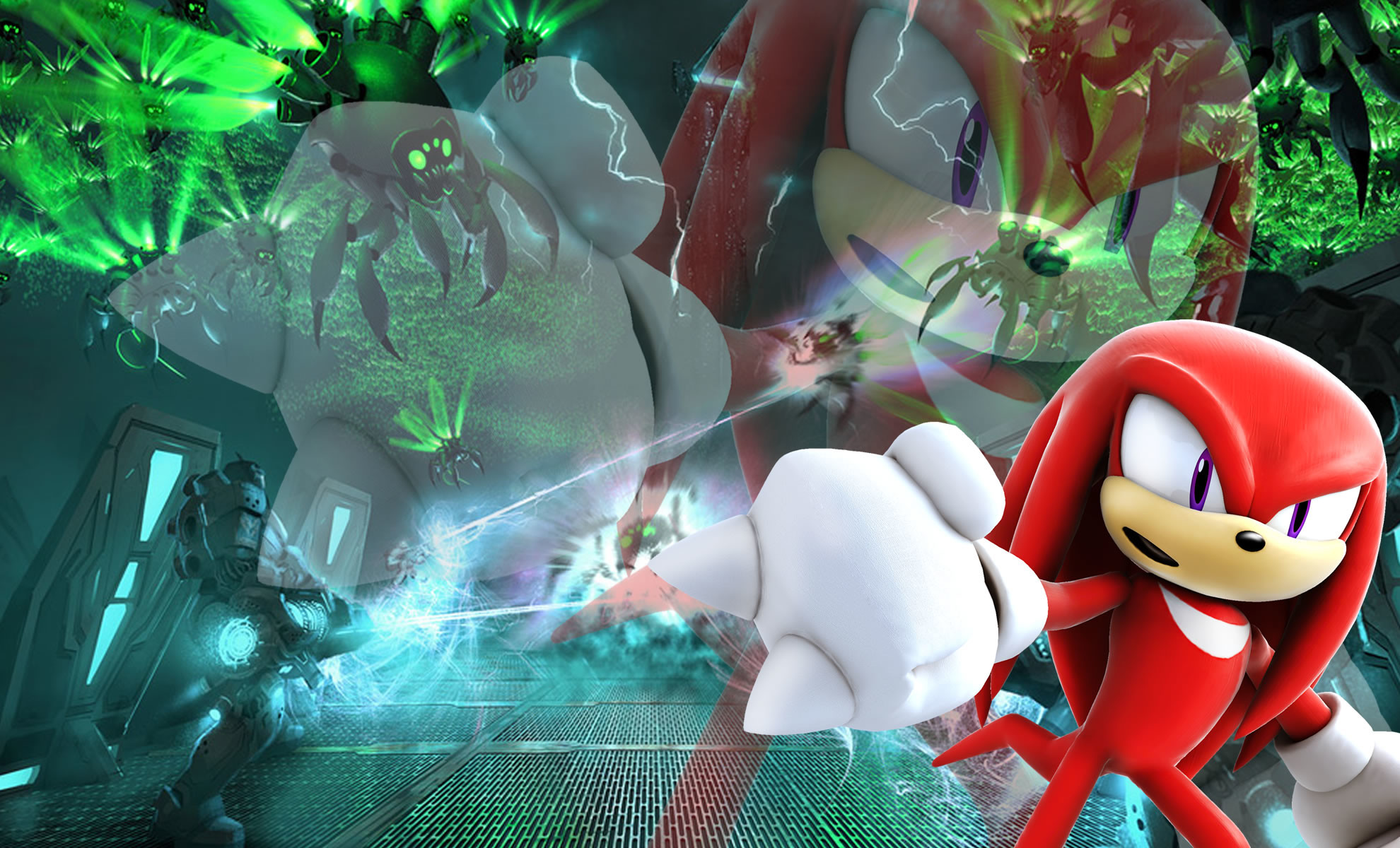 Knuckles The Echidna Wallpaper