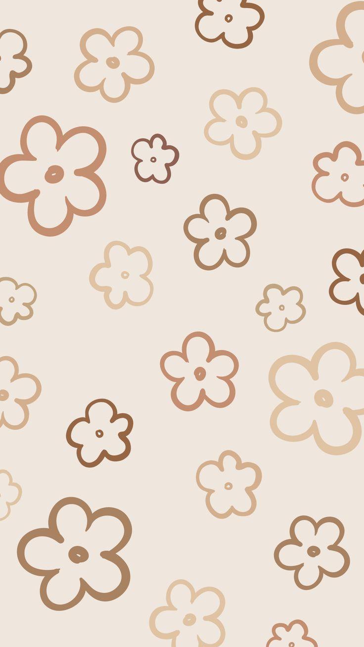 Brown Aesthetic Wallpaper iPhone Boho Color