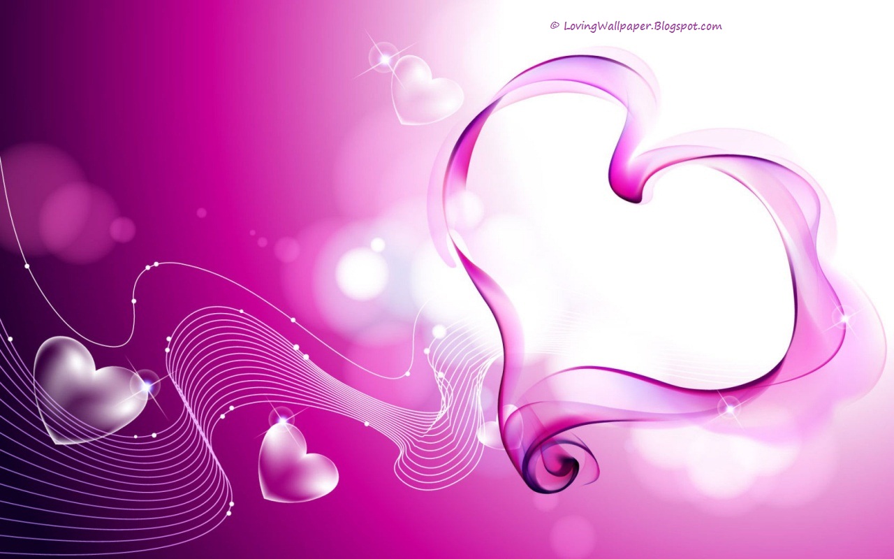16018cute Heart Background Cute HD Wallpaper
