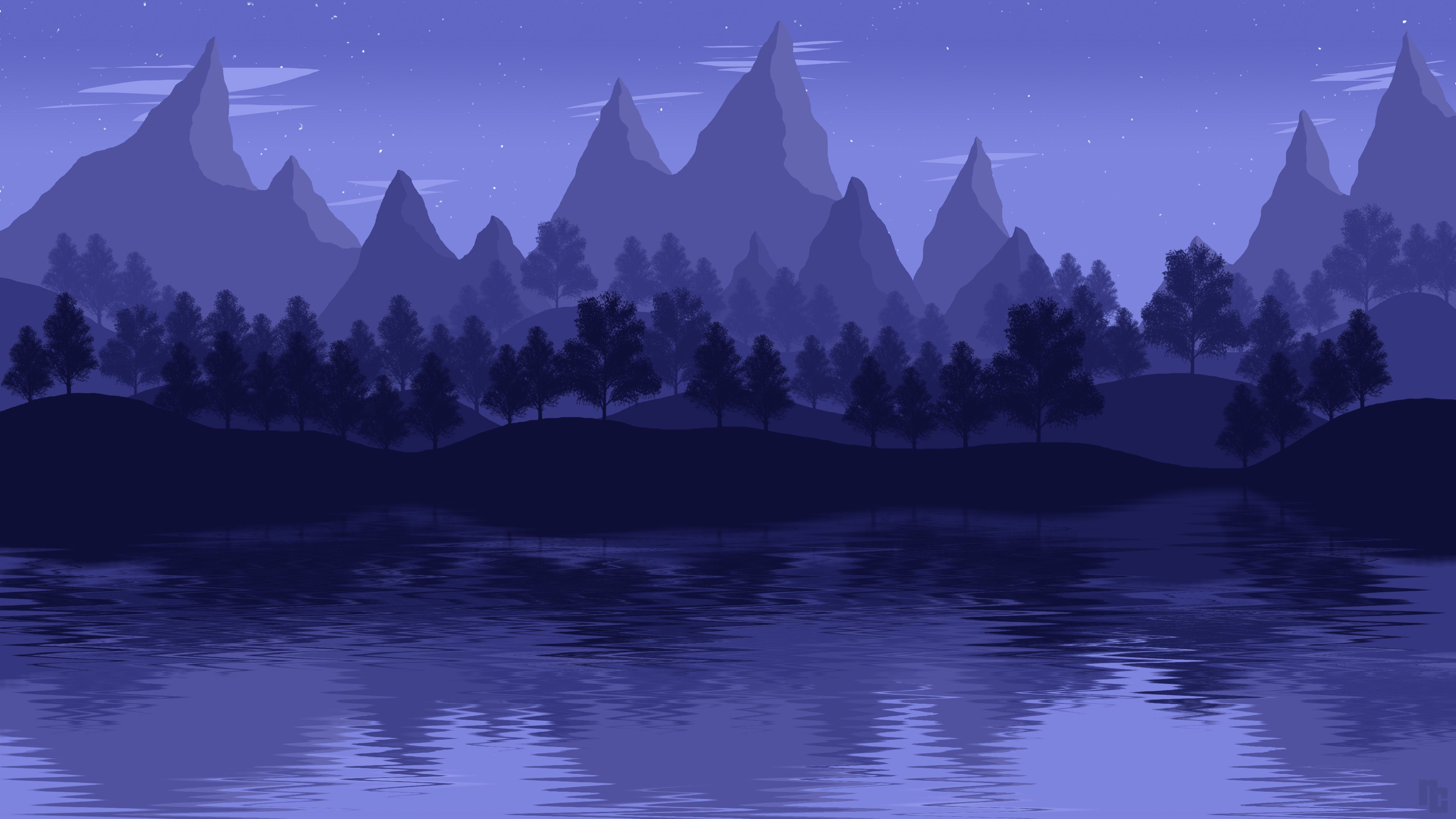 Animated Landscape Wallpaper