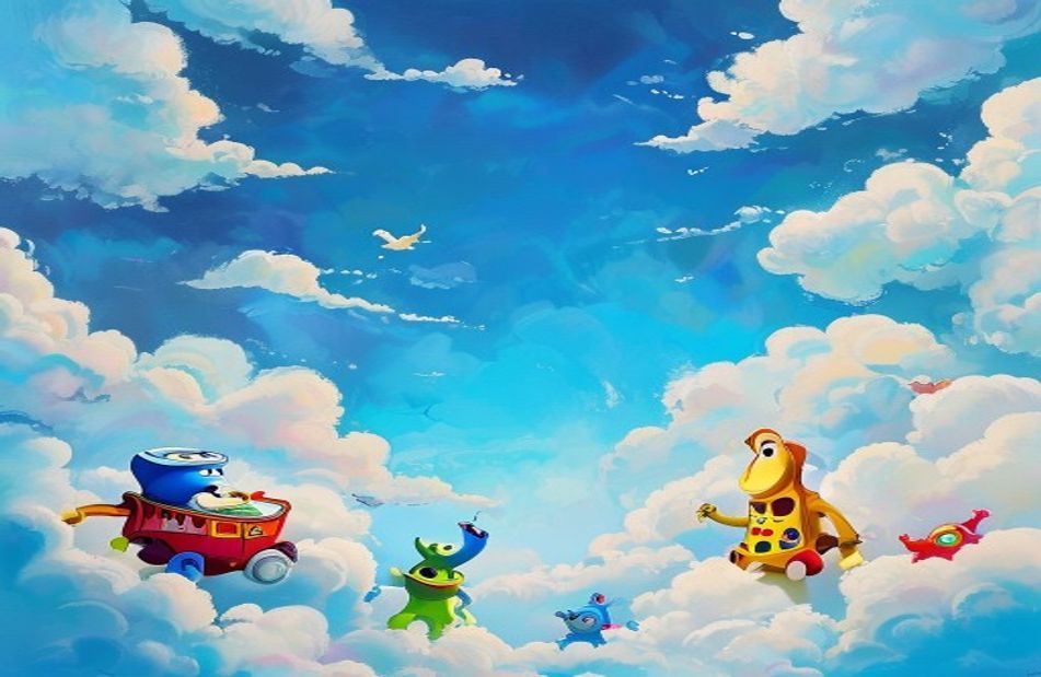 Toy Story Cloud Wallpaper