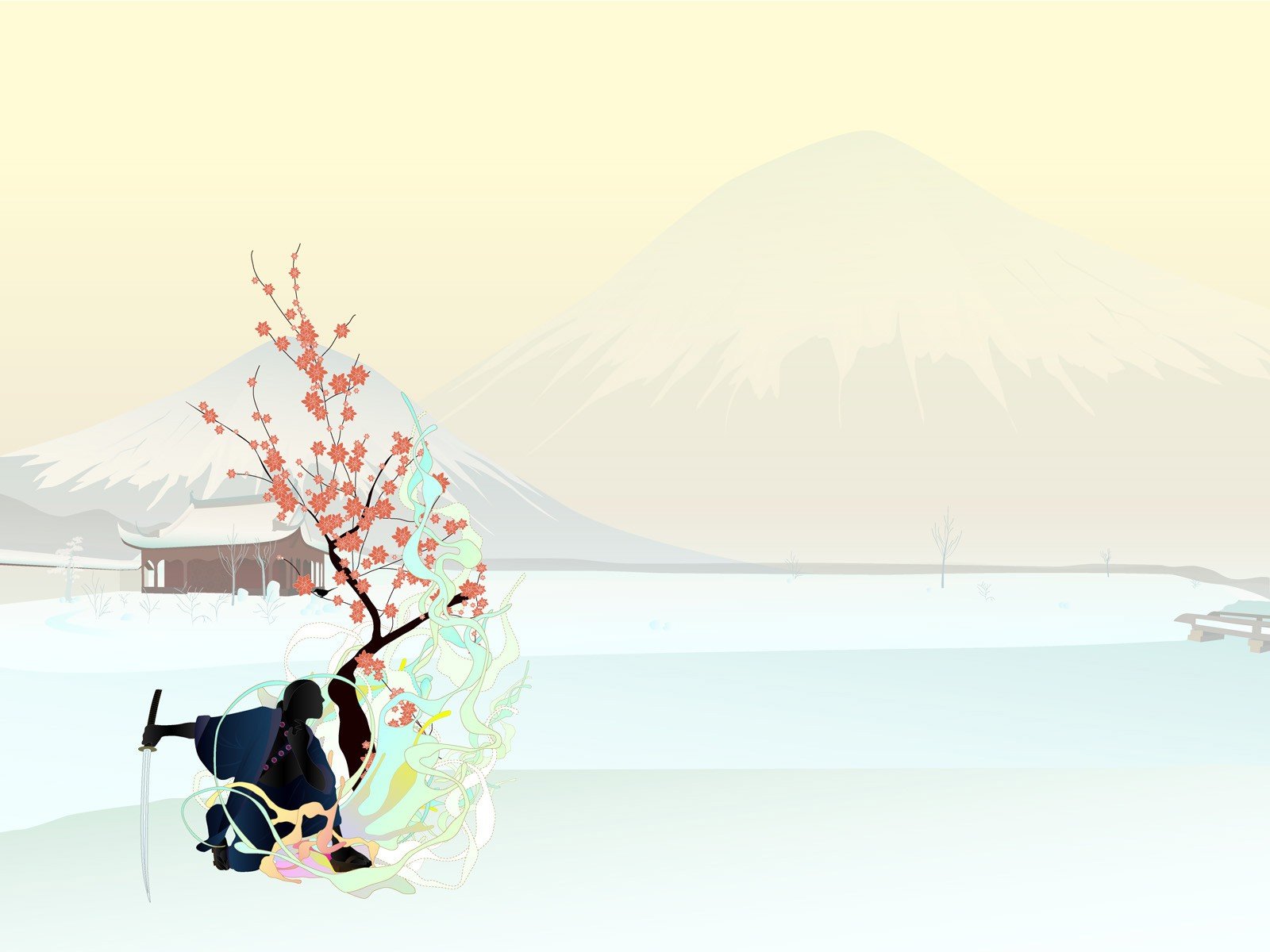 simple background Japan Samurai Katana HD Wallpapers Desktop