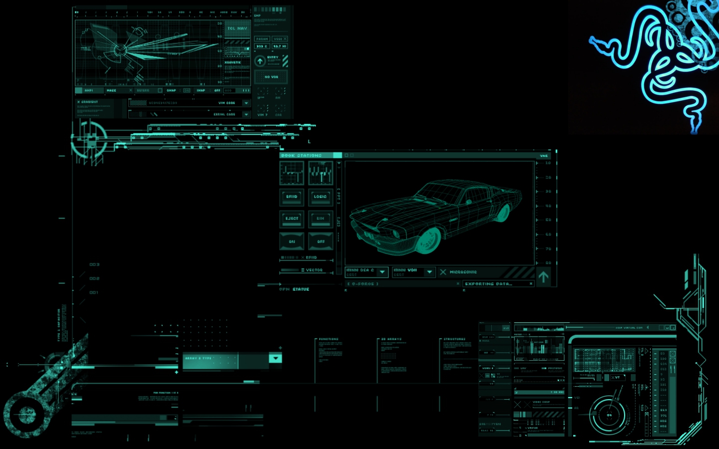 Futuristic Desktop Background