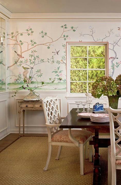 An Added Touch of Whimsy to a Dining Room