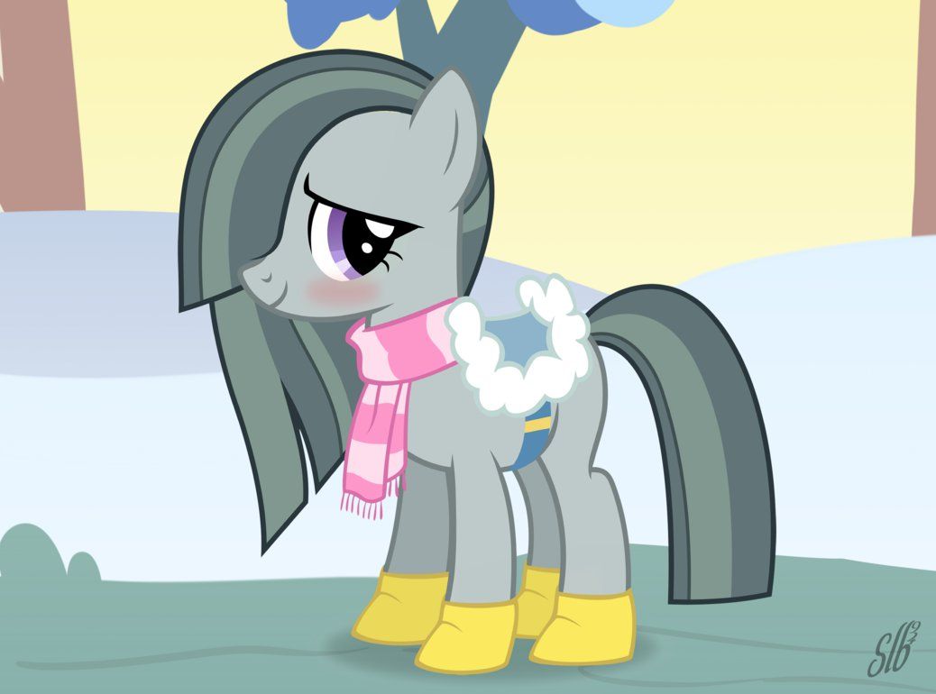 Winter In Ponyville Is Suddenly More Adorable Background By