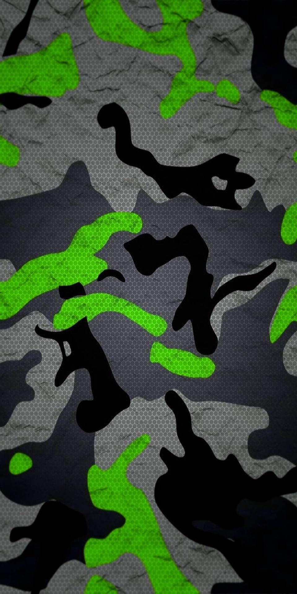Camo Green Wallpaper