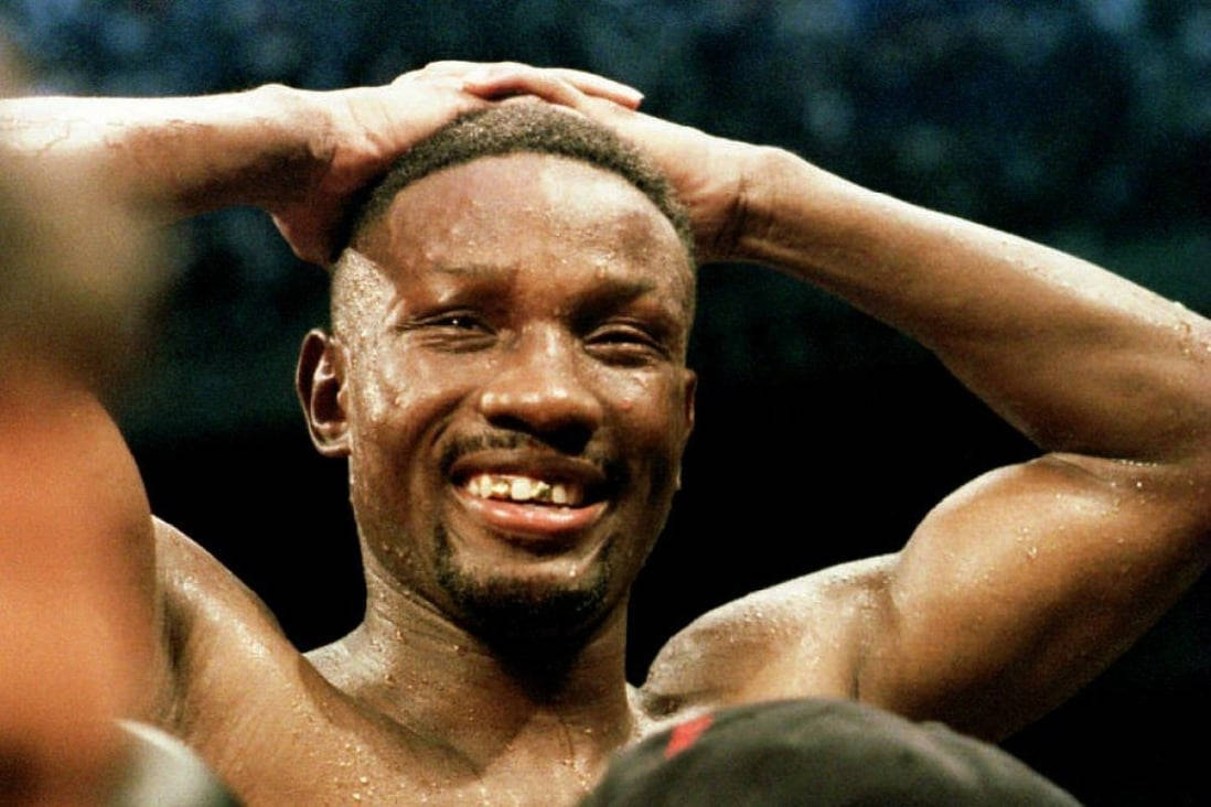 Pernell Whitaker Smiling At Inter Wallpaper