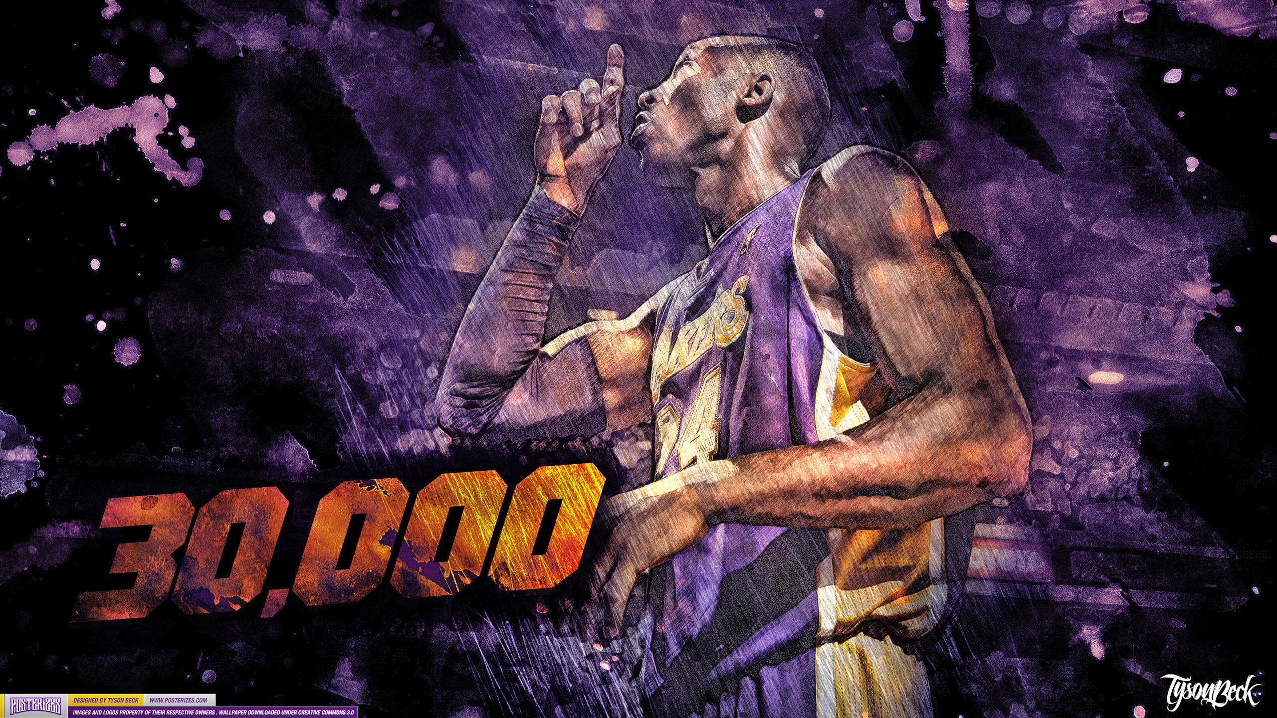 Kobe Bryant Los Angeles Lakers Posterizes