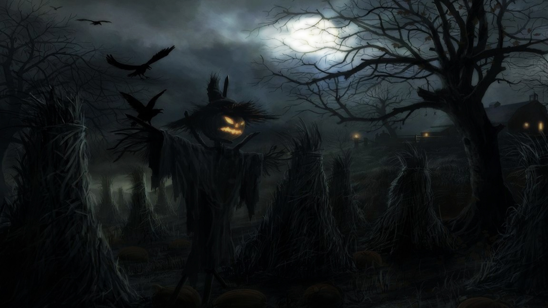 Scary Halloween Background Wallpaper Wiki