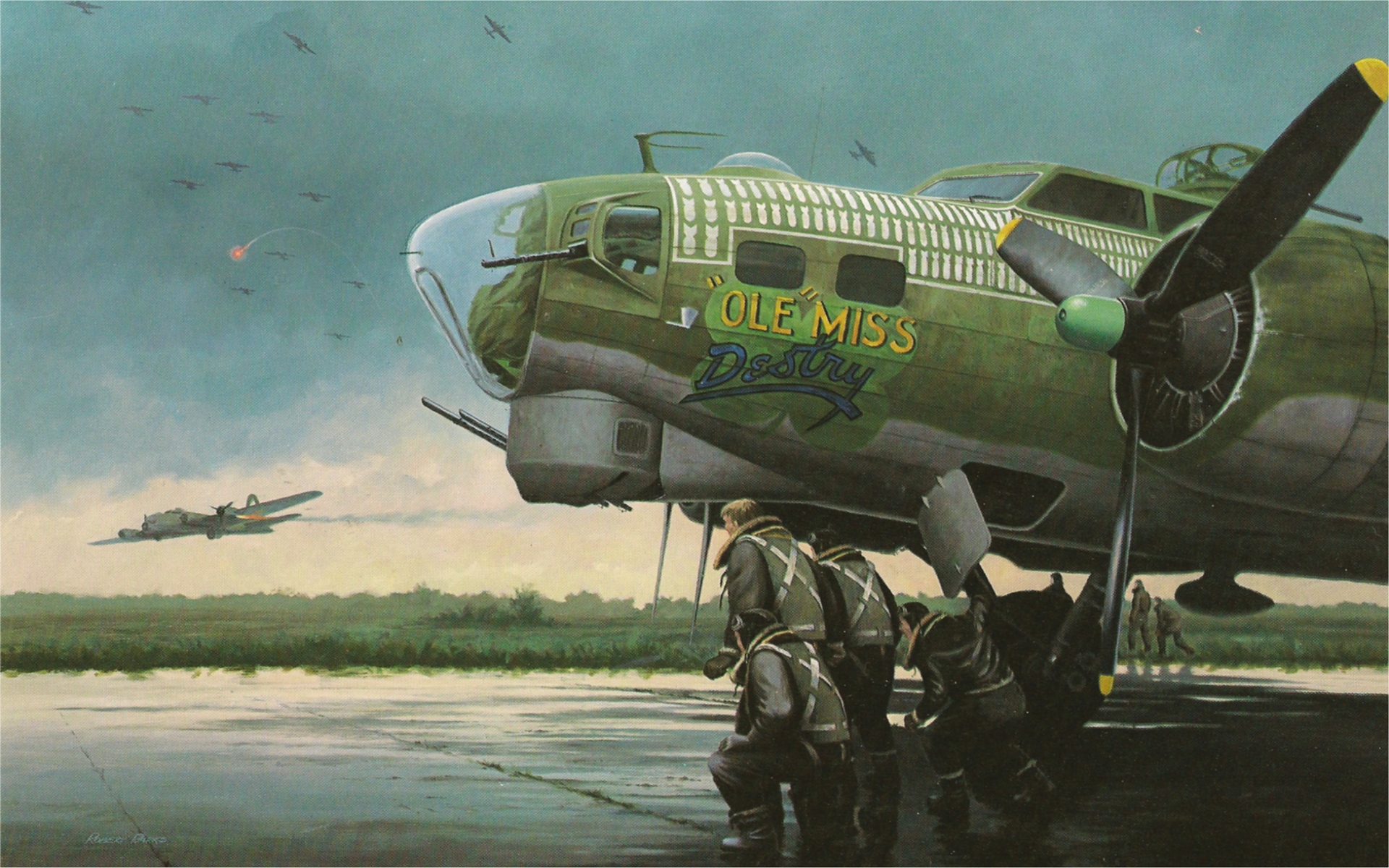Wwii Aviation Artwork Gallery Atomic Toasters