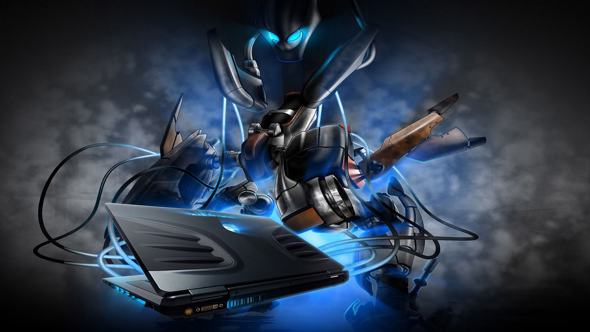 3d Alienware Mech HD Wallpaper Wallpaper55 Best