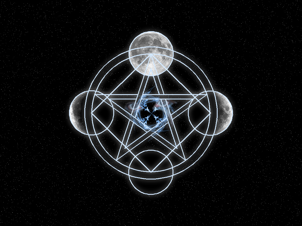 Pentagram Background By Faey