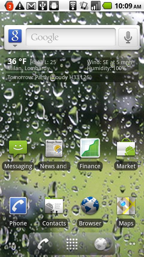 Live Weather Wallpaper   screenshot