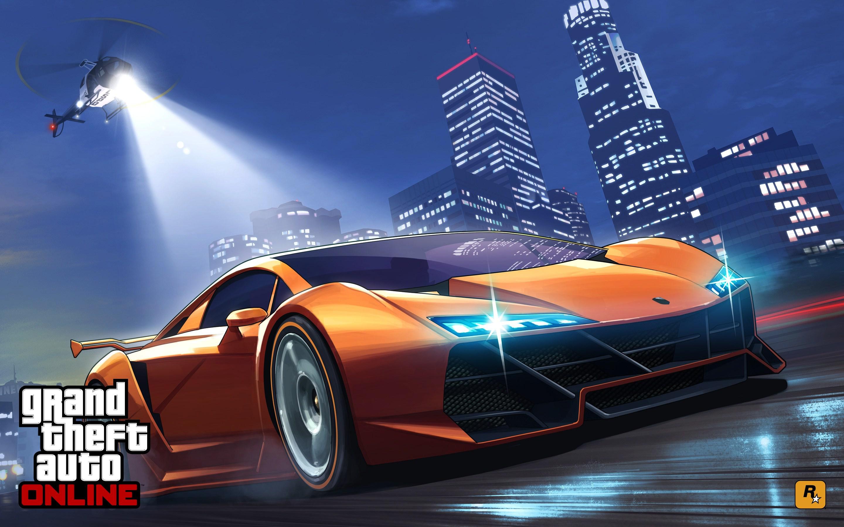 HD Grand Theft Auto Online Game Wallpaper