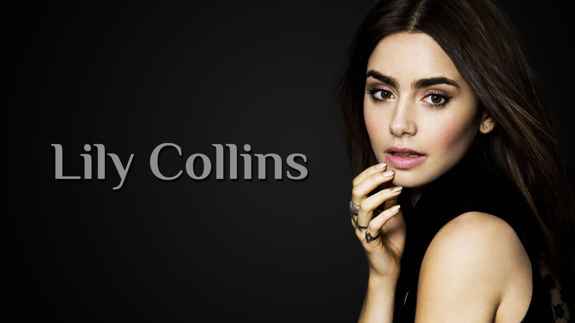 Lily Collins Wallpaper HD