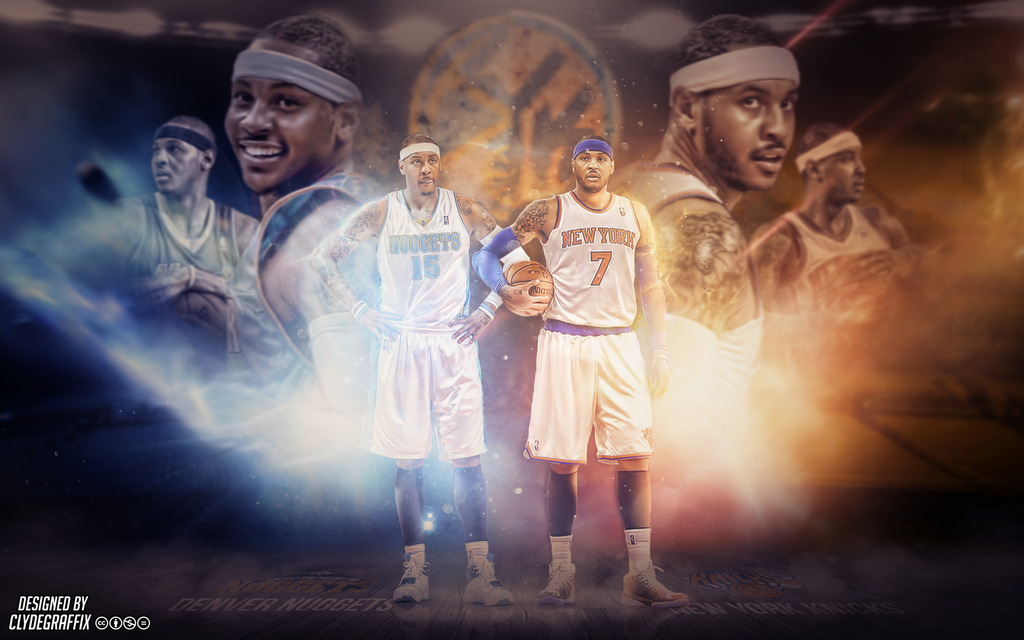 Carmelo Anthony Wallpaper By Clydegraffix