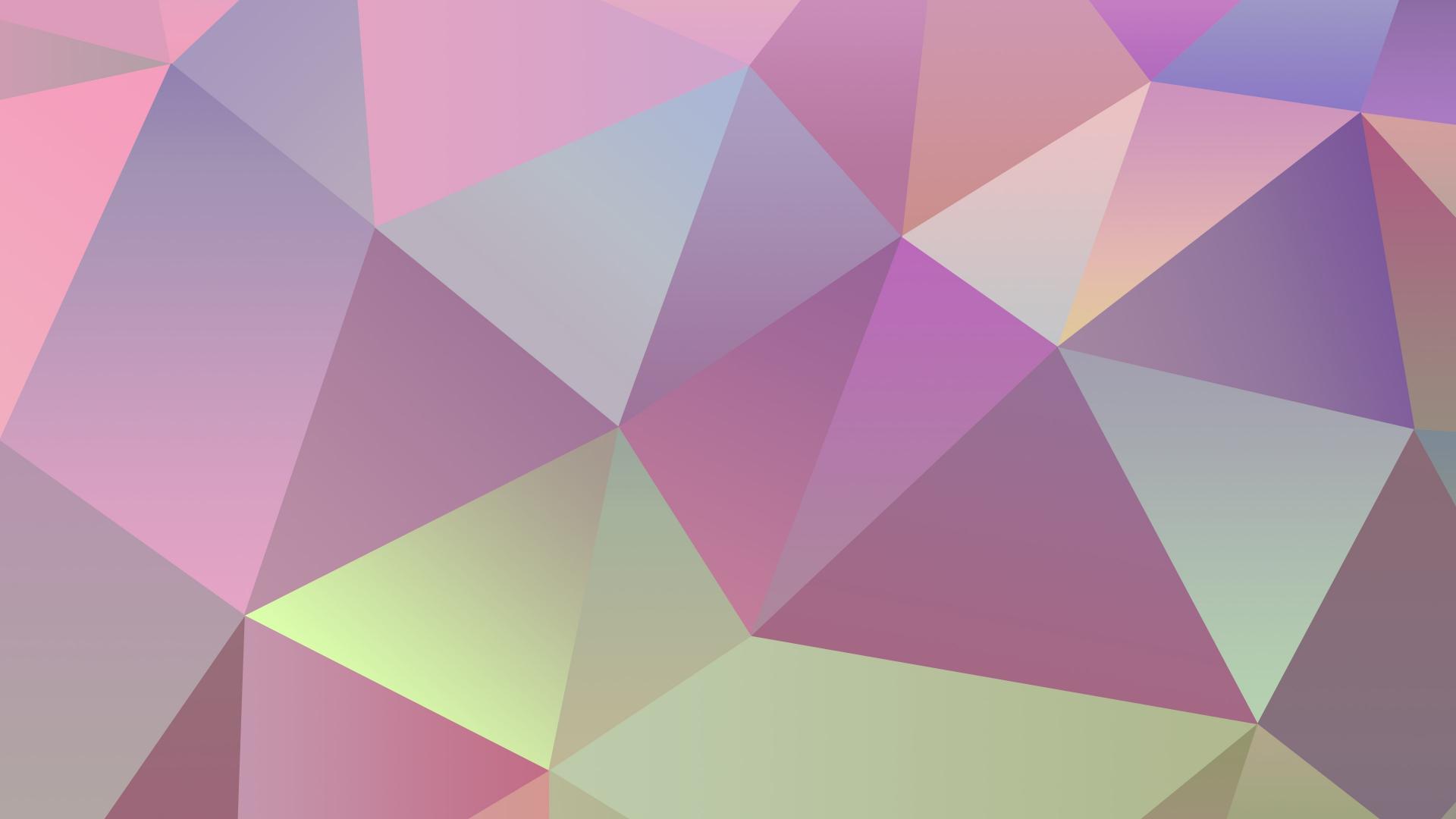 minimalistic jelly candy bean simple triangles clean wallpaper