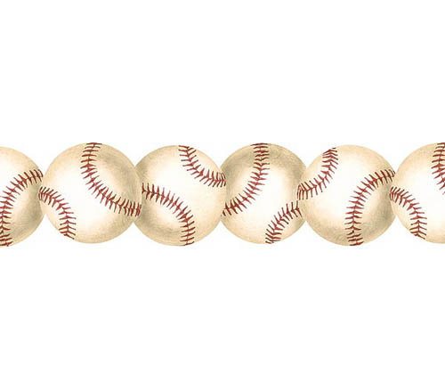 Be The First To Re This Mini Baseball Wallpaper Border Will Add