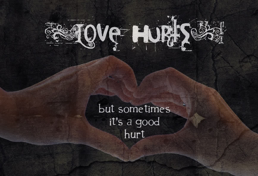 Love Hurts Quotes Wallpaper
