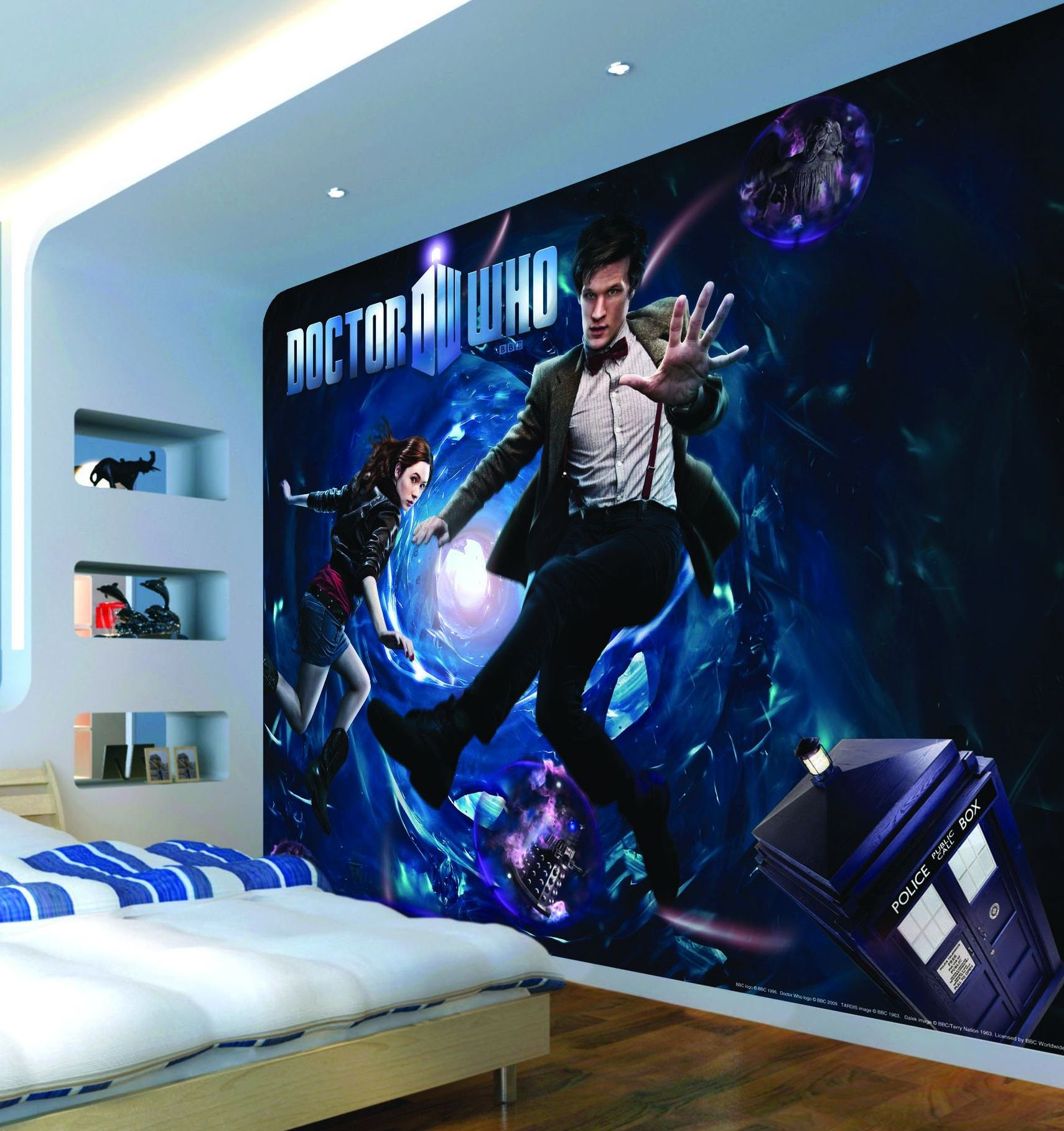 Dr Who Vortex Mural By Murals Wallpaper Direct