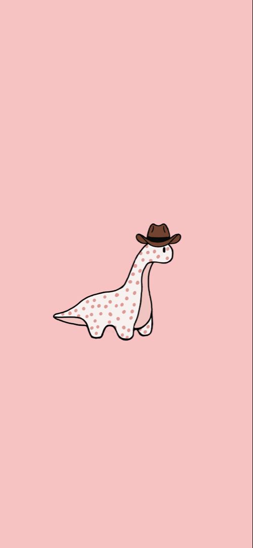 Aesthetic Dinosaur Wallpaper Cute Dino Neutrals