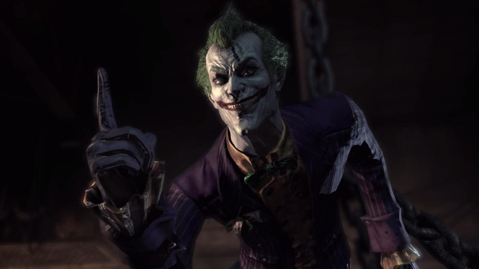 Batman The Joker Arkham Asylum Widescreen Wallpaper