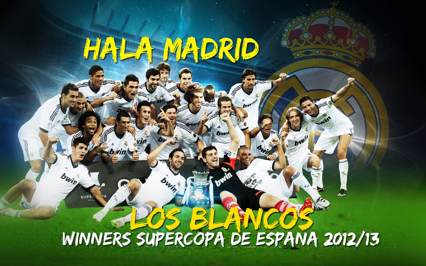 Real Madrid Team New Wallpaper