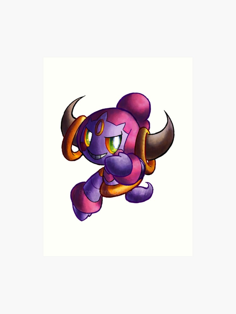 Hoopa No Background Art Print By Terraterracotta
