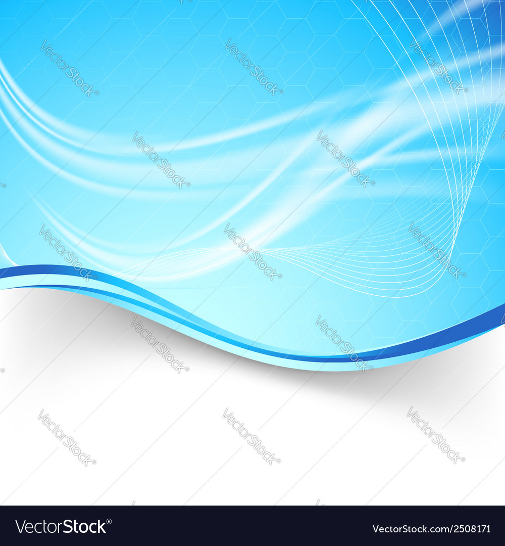 Bright Swoosh Air Lines Folder Background Vector Image
