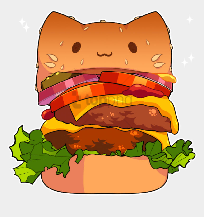 Cheeseburger Clipart Greasy Food Cartoon With Transparent