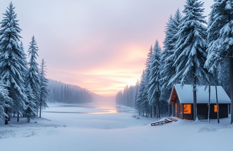 Winter Background Wallpaper