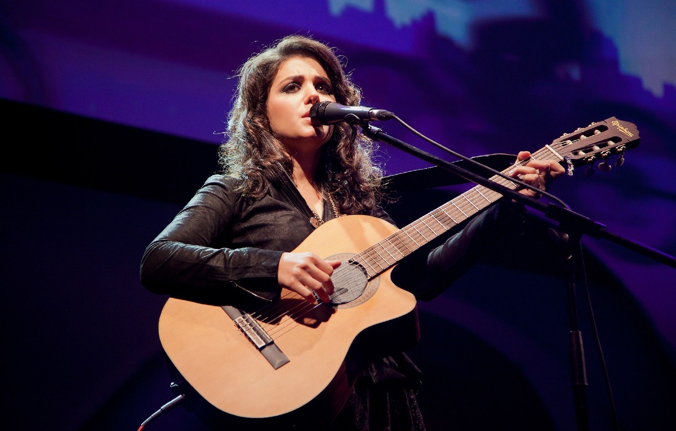 Wallpaper Girl Guitar Singer Music Katie Melua Image For
