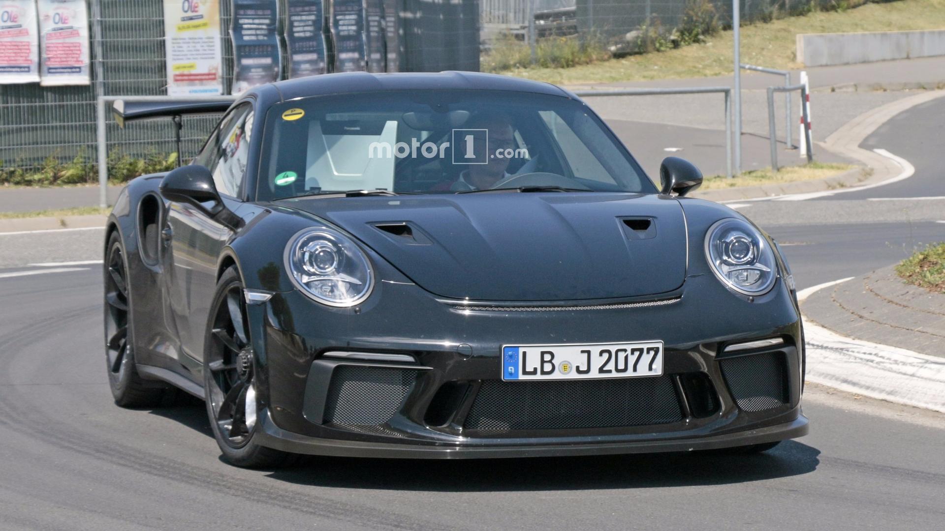 Porsche Gt3 Rs Spied Flaunting Naca Ducts