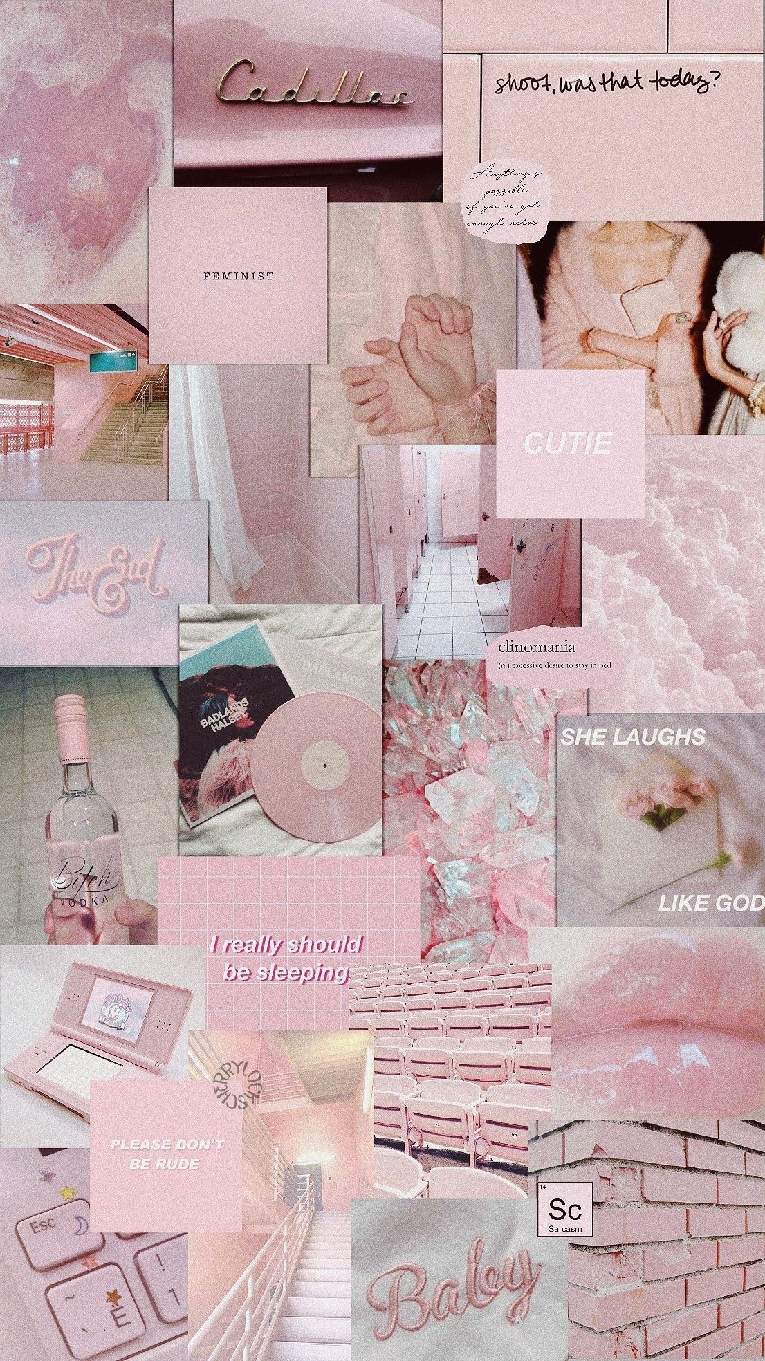 iPhone Pink Aesthetic Wallpaper