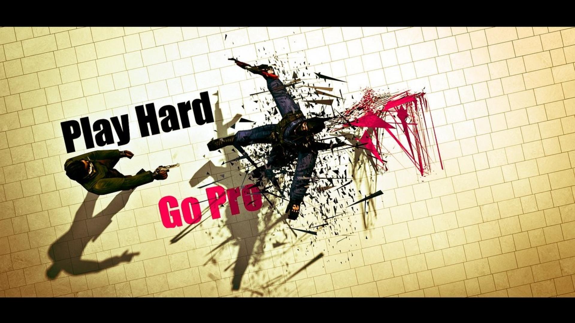 Counter Strike Go Pro Play Hard Wallpaper