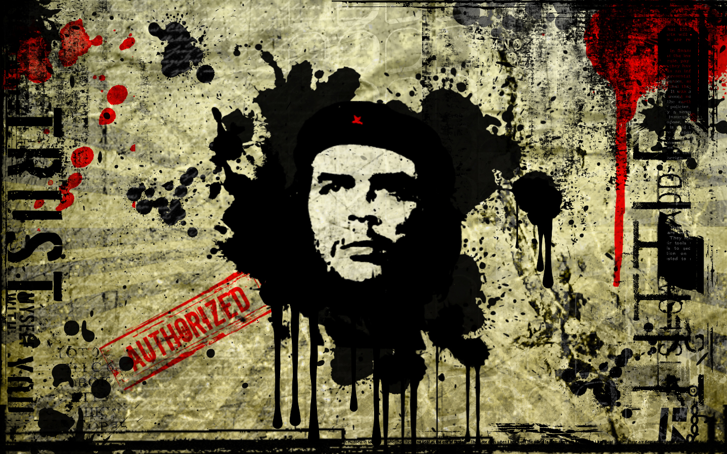 Che Guevara By Rogaziano Customization Wallpaper Political