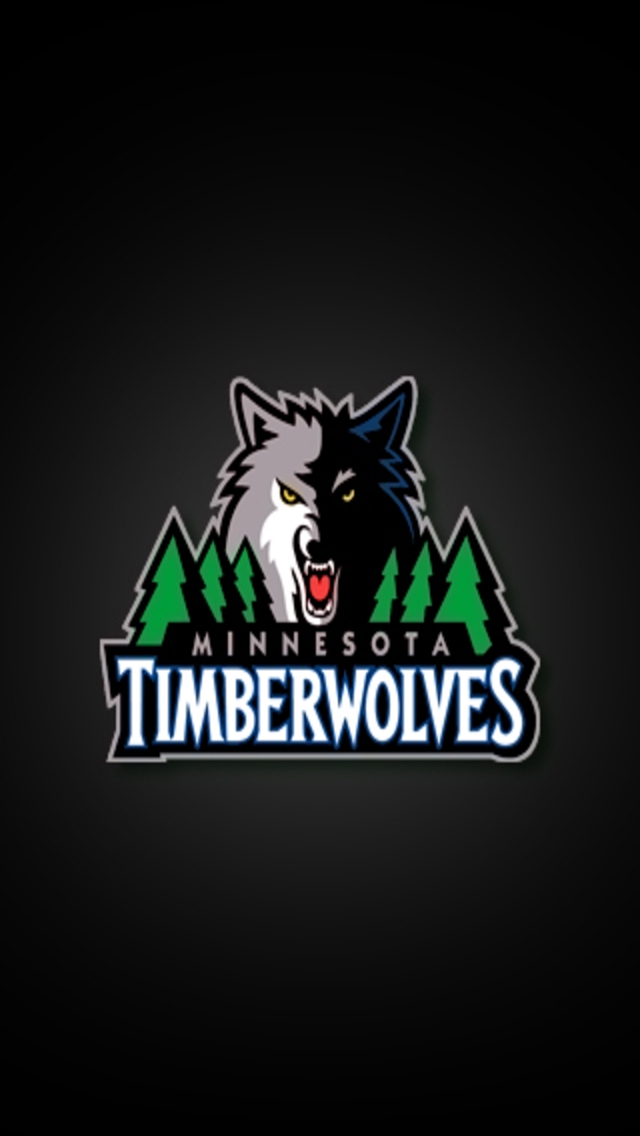 HD Minnesota Timberwolves Logo iPhone Wallpaper