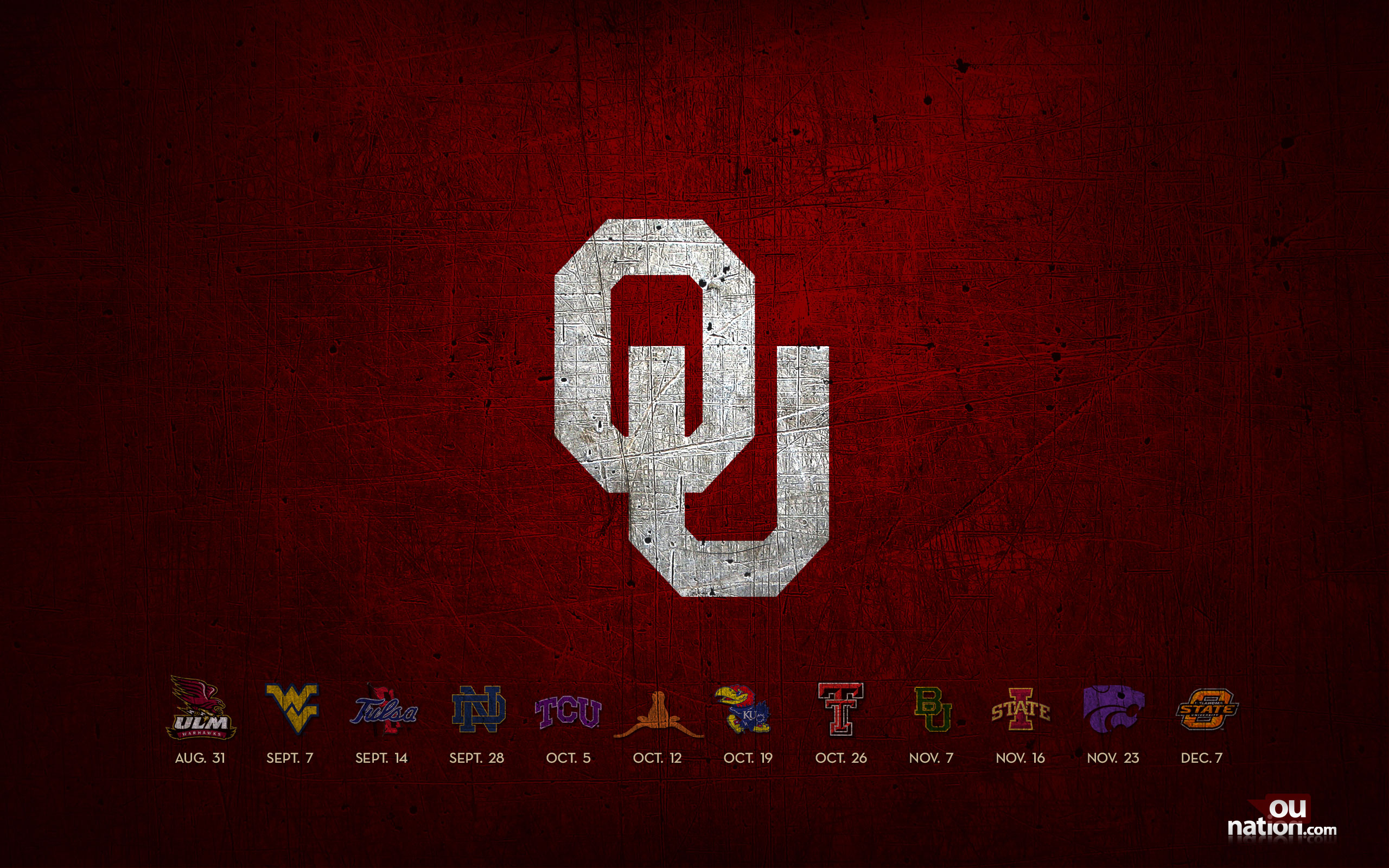 Ounation University Of Oklahoma Themed Wallpaper For