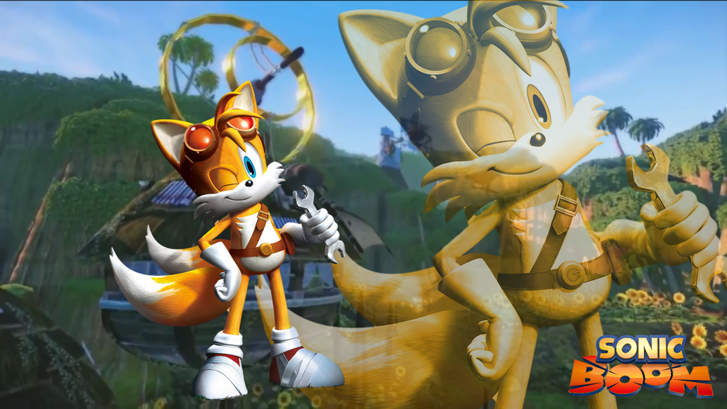 Sonic Boom Tails Wallpaper By Silverdahedgehog06