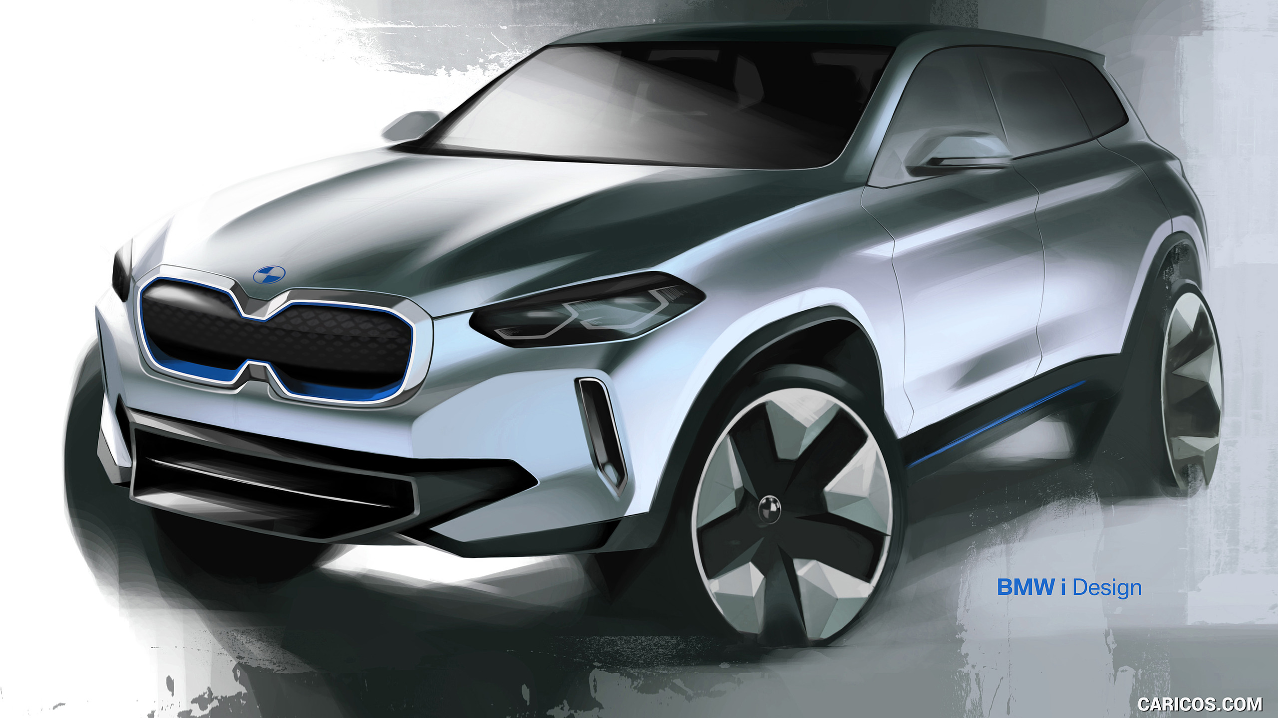 Bmw Ix3 Concept Design Sketch HD Wallpaper