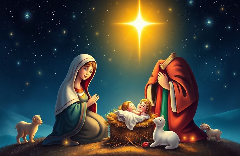 Christmas Nativity Wallpaper