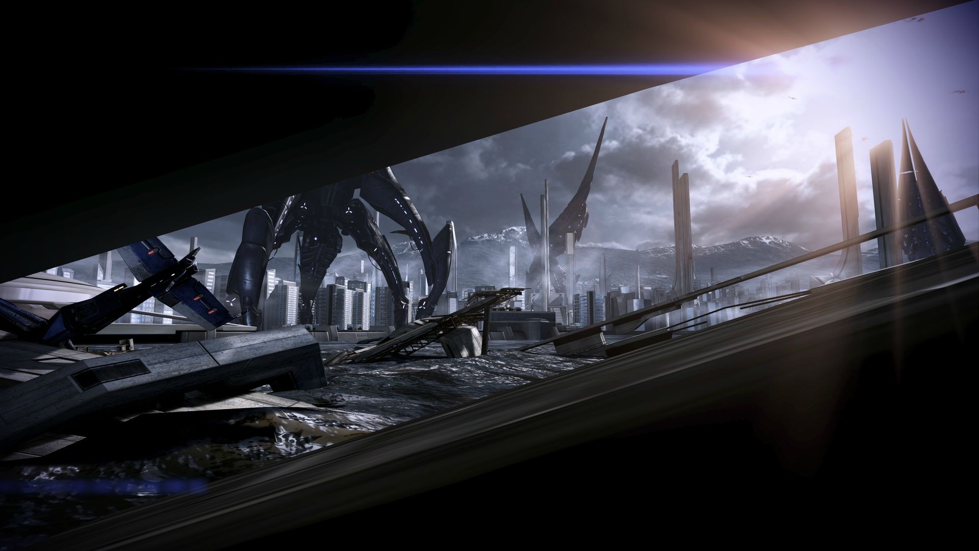 Wallpaper Fond D Ecran Pour Mass Effect Pc Ps3 Xbox Wiiu
