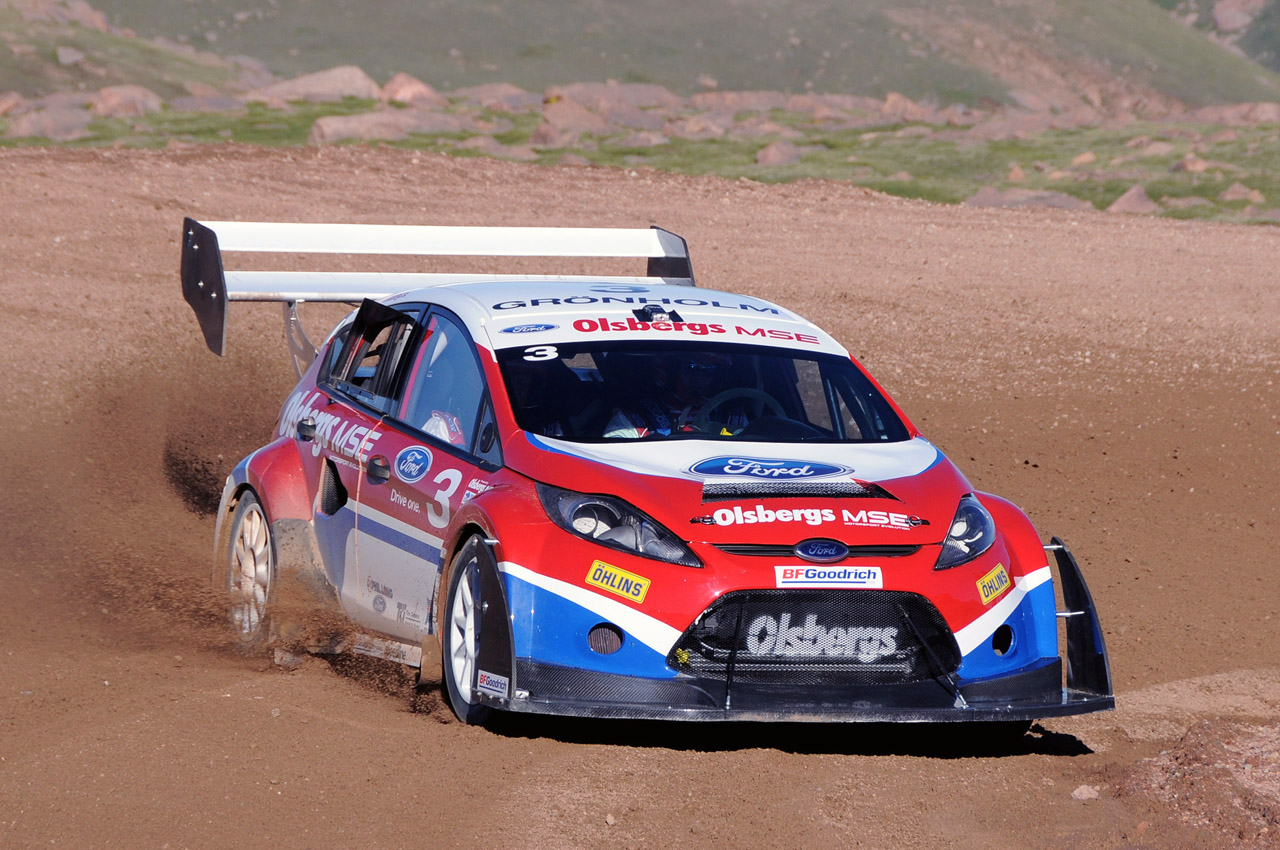 Ford Fiesta Rally Car At Pikes Peak Photo Gallery Auto