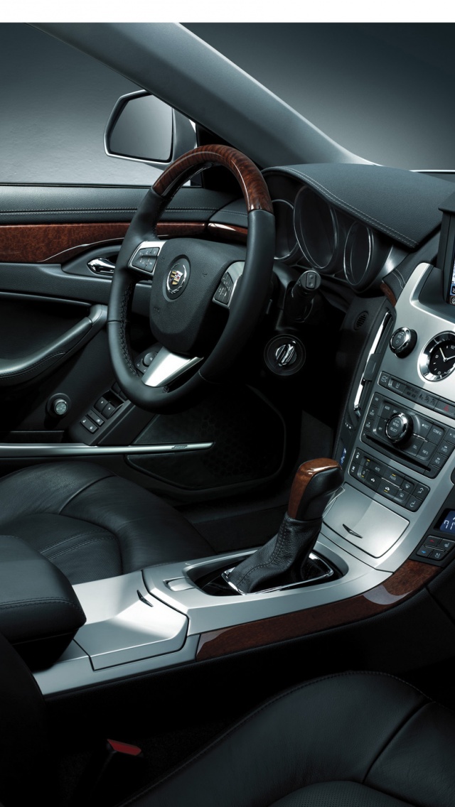 Cadillac Cts Coupe Interior iPhone Wallpaper