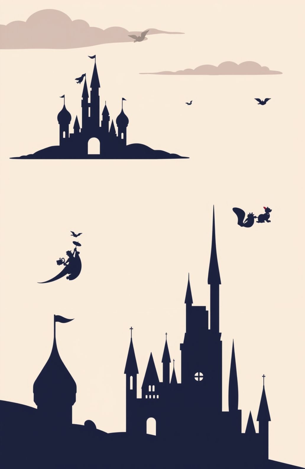 Disney Minimalist Wallpaper