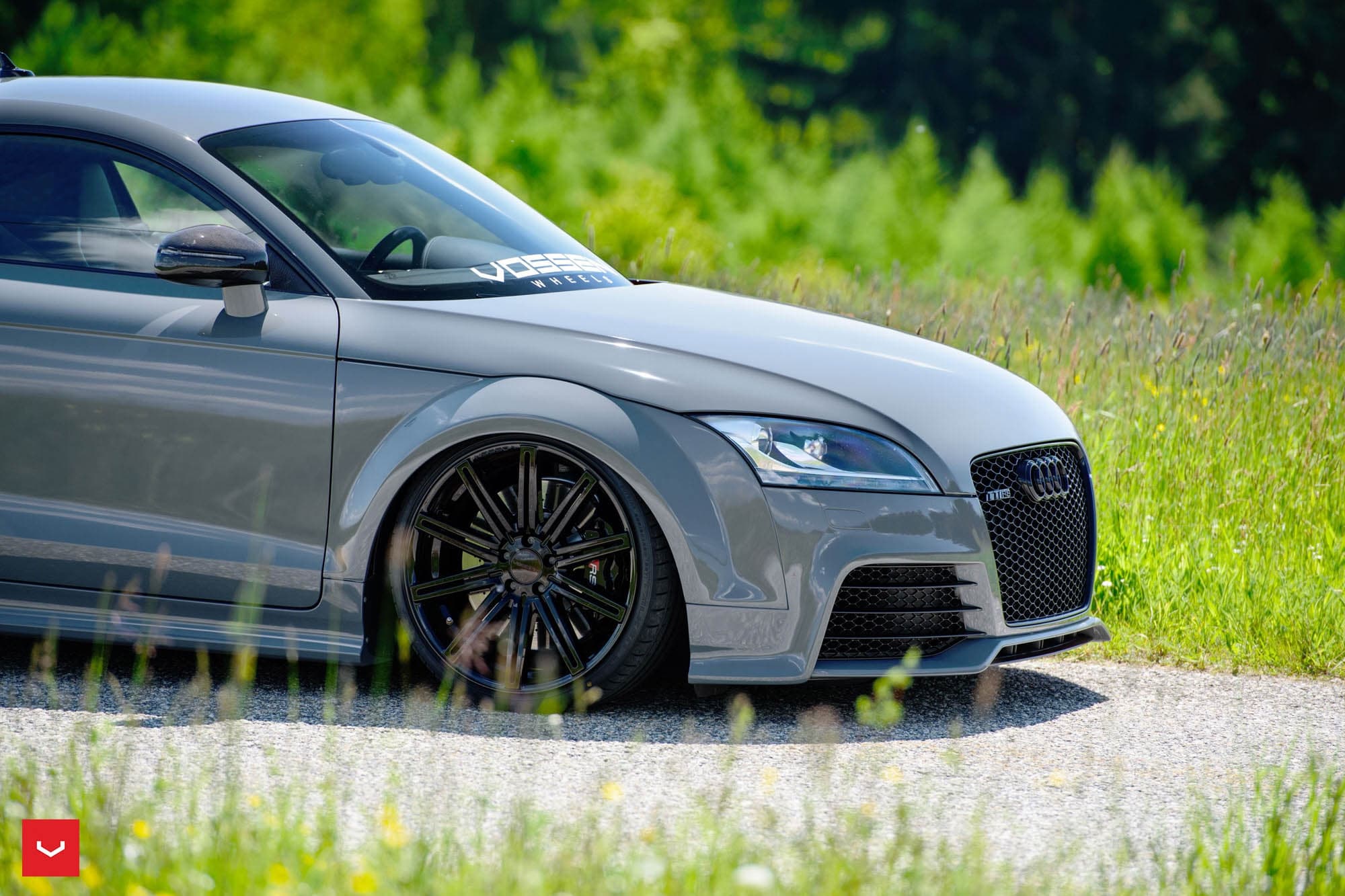 Audi Tt Rs Tuning Wallpaper HD Sport Vossen Wheels