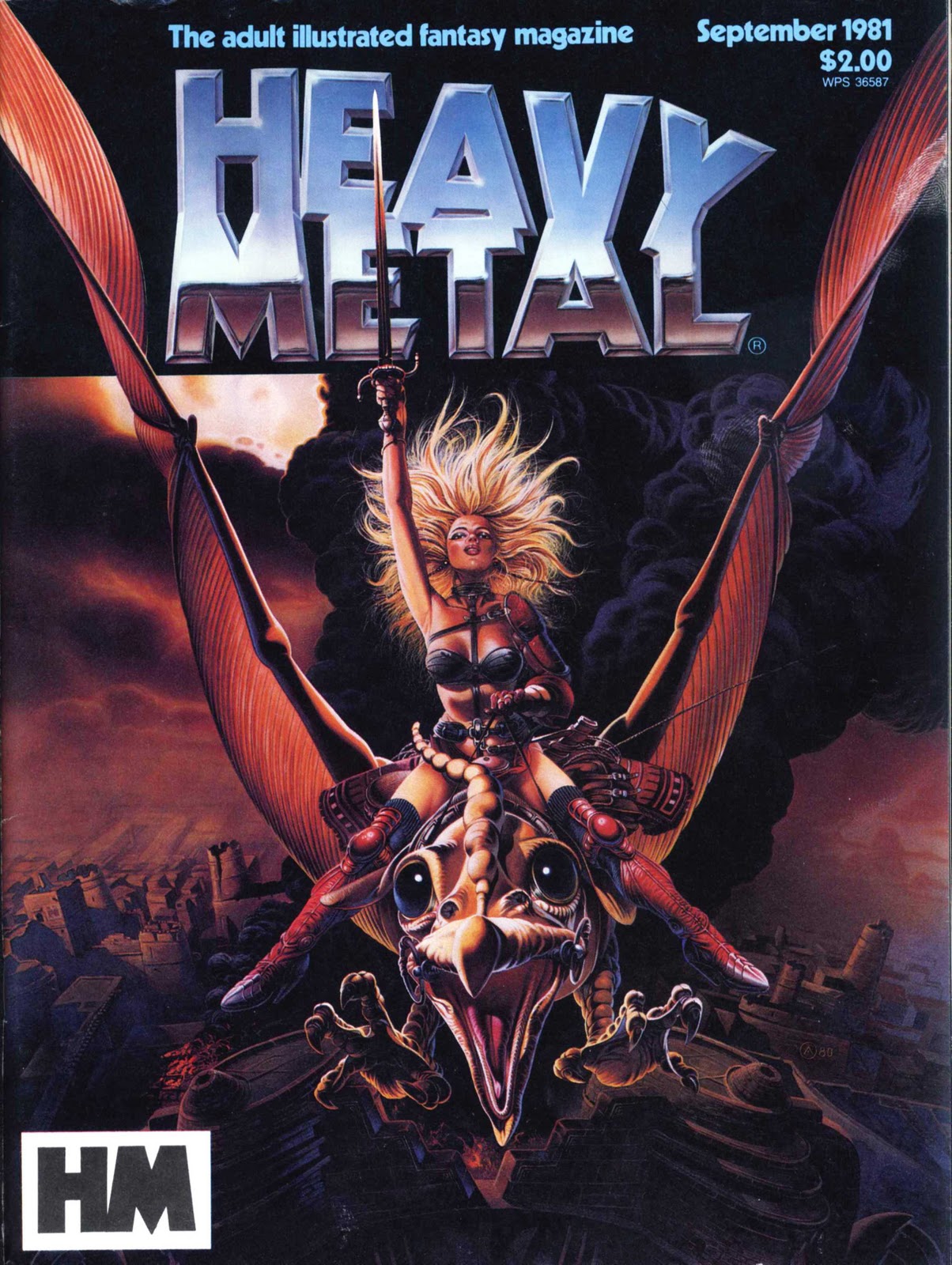 Heavy Metal Magazine Covers From The 1980s HD Walls Find